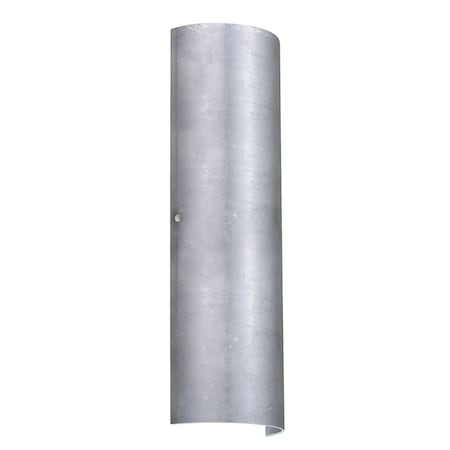 Besa Lighting Torre 22 Wall Sconce, Silver Foil, Satin Nickel Cap Finish, 2x11W LED 8194SF-LED-SN